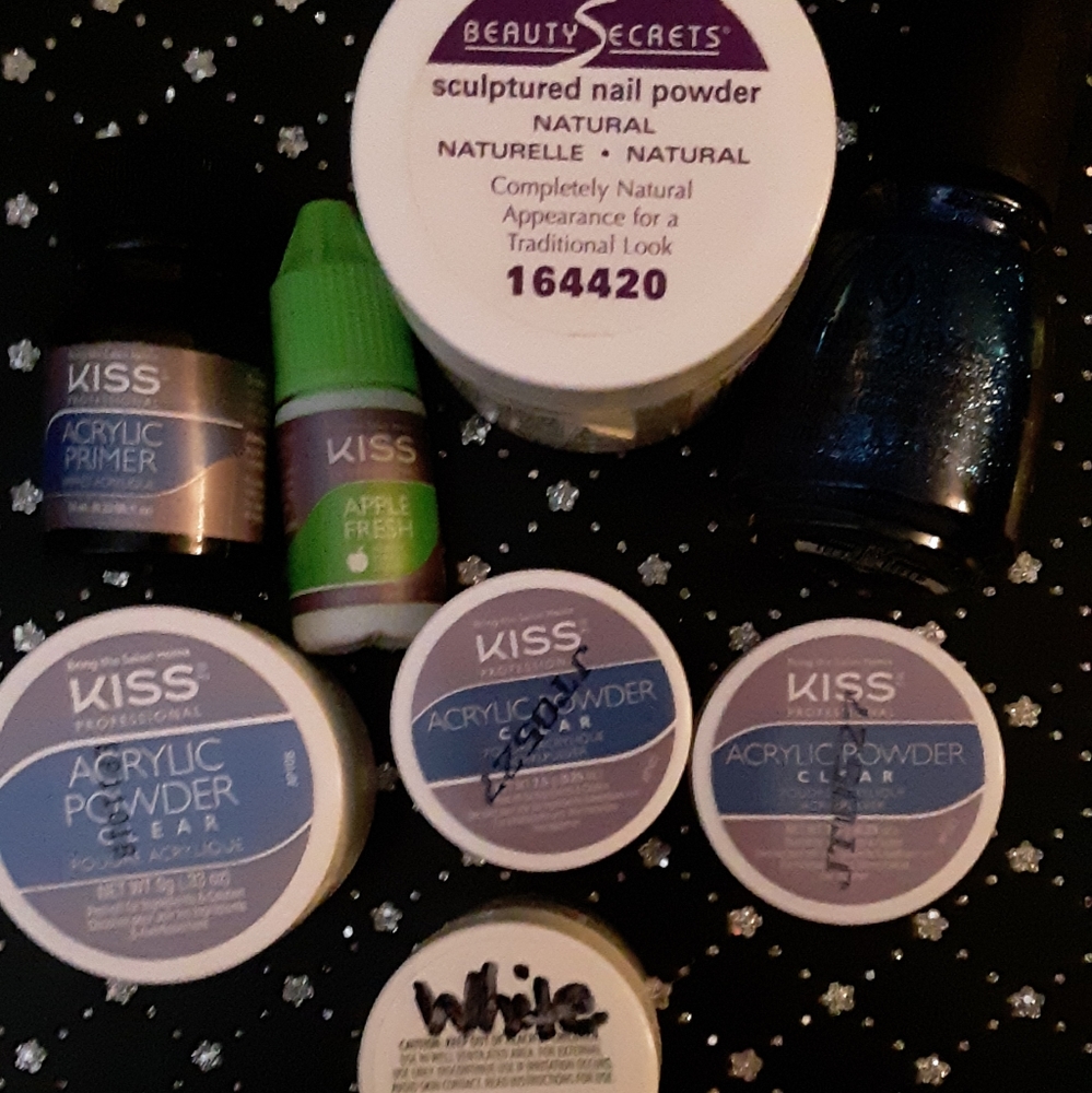 COPY - Acrylic Nail Supplies Lot + China Glaze Po…